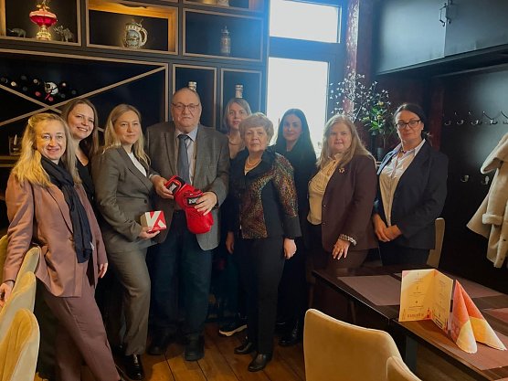 Egon Primas empfing ukrainische Delegation (Foto: UdVA)