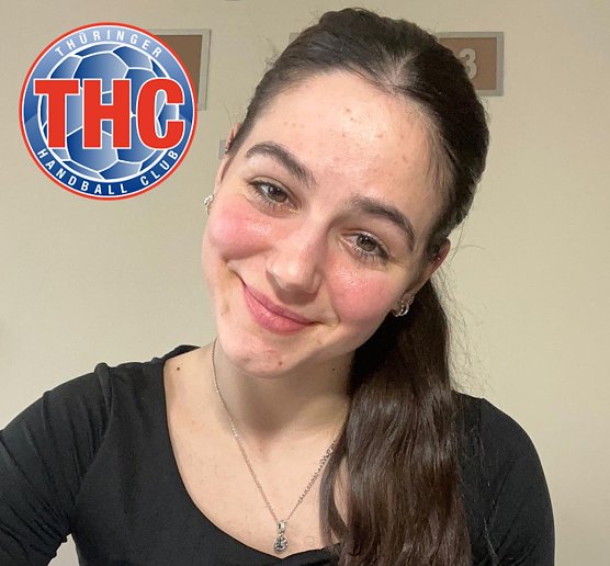 Handballerin Luca Cs&iacute;kos verst&auml;rkt den THC (Foto: THC Sport GmbH)