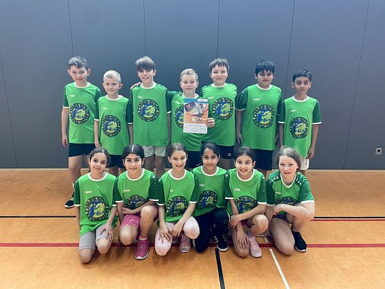 Die Mannschaft der Bertolt-Brecht-Grundschule.  (Foto: Katja Vopel)