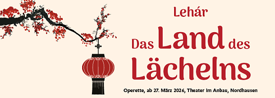 Logo: Das Land des L&auml;chelns (Foto: Theater Nordhausen)