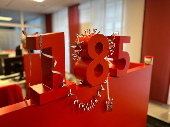 Die Kreissparkasse gibt es seit 185 Jahren. Das wird in dieser Woche gleich mehrfach gefeiert. (Foto: Sandra Hoyer)