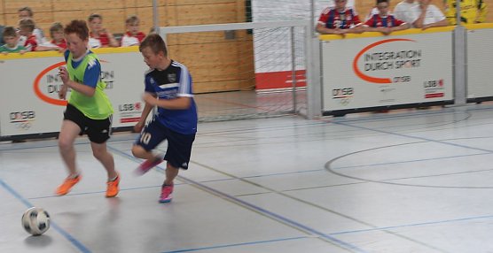 Der Sparkassen Fairplay Soccercup machte bereits 2015 Station in Bleicherode  (Foto: agl/nnz-Archiv)