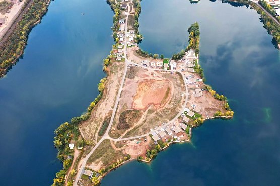 Seelano w&auml;hrend der Bauphase im Jahr 2020 (Foto: nnz-Archiv)