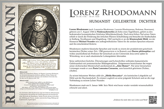 Lorenz Rhodomann wird in Niedersachswerfen gerade wieder entdeckt (Foto: Tim Sch&auml;fer)