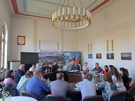 Treffen des "Migranetz" im Landratsamt (Foto: Pressestelle Landratsamt)