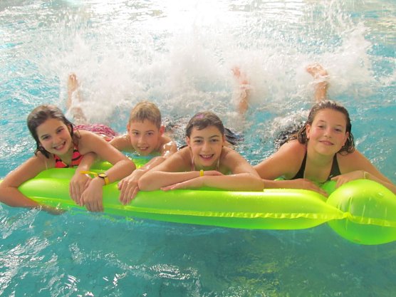 Familien können den Vatertag im Badehaus verbringen. (Foto: Badehaus) Familien können den Vatertag im Badehaus verbringen. (Foto: Badehaus)