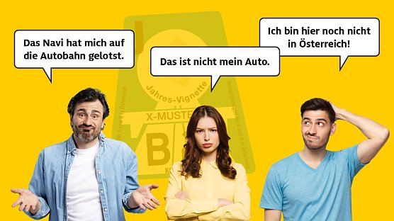 Die beliebtesten Mautausreden. (Foto: ADAC) Die beliebtesten Mautausreden. (Foto: ADAC)