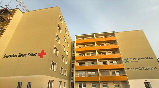 Bild: Geb&auml;ude DRK Lebensr&auml;ume Ossietzkyhof