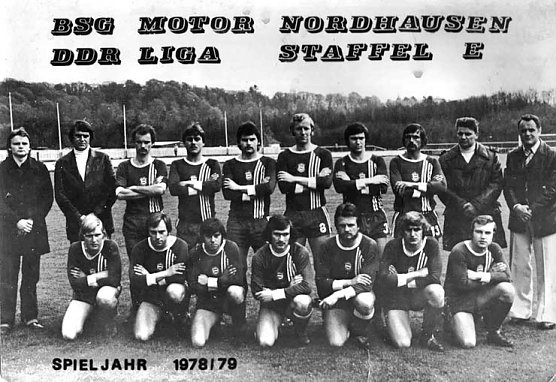 Die Mannschaft der Saison 1978/79 (Foto: Archiv Verkouter) Die Mannschaft der Saison 1978/79 (Foto: Archiv Verkouter)