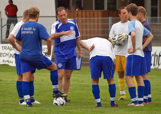 Arbeit f&uuml;r den Trainer (Foto: nnz)