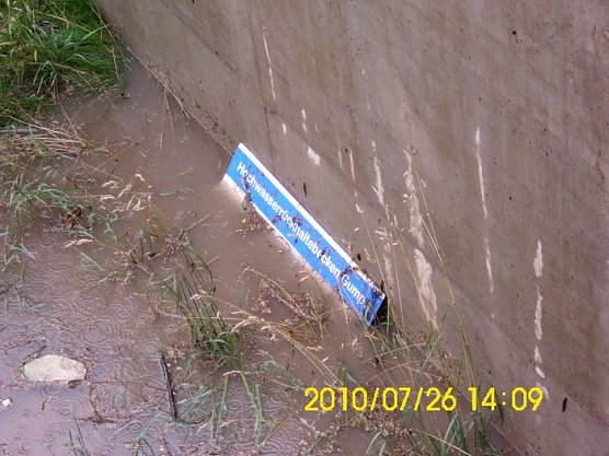 Viel Wasser (Foto: F. Tabatt) Viel Wasser (Foto: F. Tabatt)