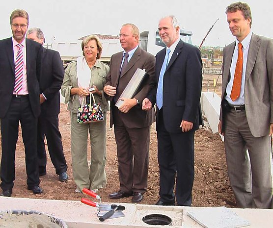 Grundsteinlegung (Foto: nnz)