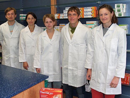 Das Team der Elisabeth-Apotheke (Foto: SHK)