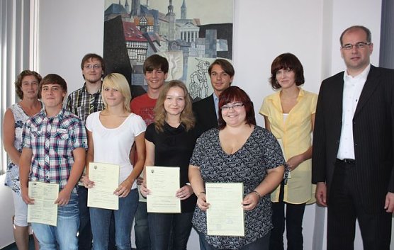 Azubis (Foto: I. Bergmann)