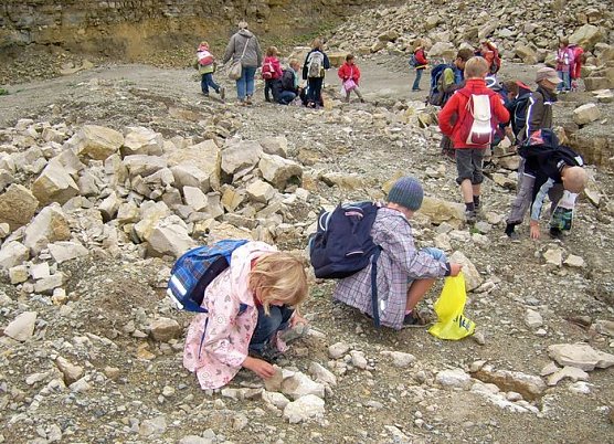 Im Steinbruch (Foto: privat)