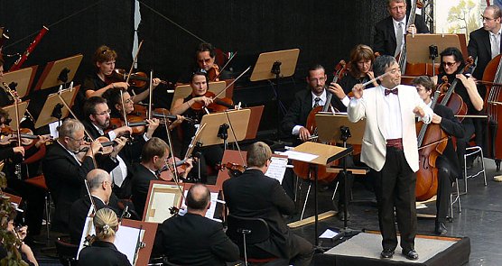 Mit dabei: Das Loh-Orchester (Foto: TN)
