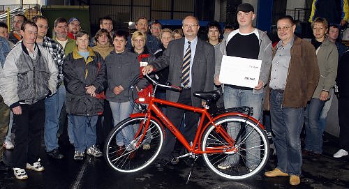Freude bei den "Bikern" (Foto: wf)