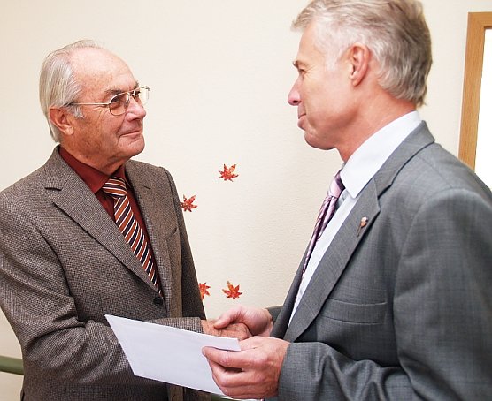 Sourell (l), Junker (Foto: NUV)