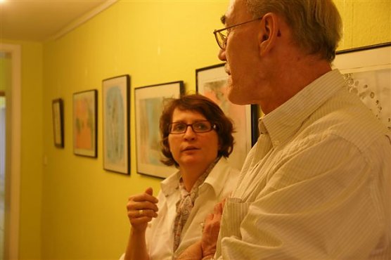 Ausstellung er&ouml;ffnet (Foto: M. Daniel)