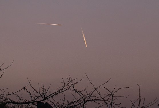 Komet oder UFO? (Foto: nnz)