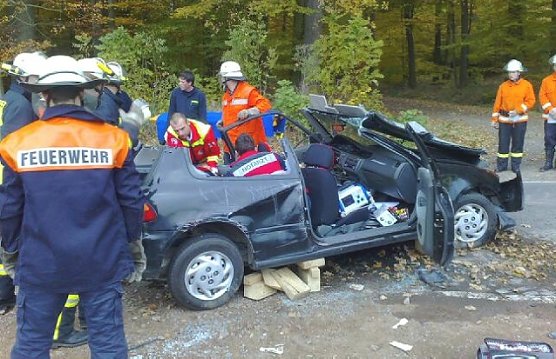 Feuerwehr war mit im Einsatz (Foto: Ralf K&ouml;hler)