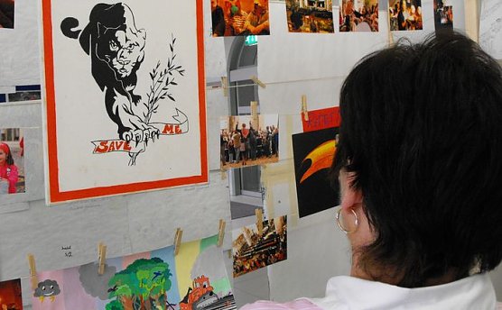 Ausstellung eröffnet (Foto: A. Glashagel) Ausstellung eröffnet (Foto: A. Glashagel)