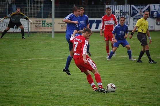 Wieder gegen Gera (Foto: H. Michel)