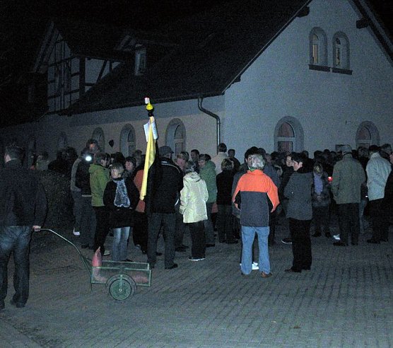 Protest Anfang Oktober (Foto: privat)