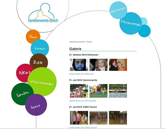 Homepage (Foto: privat)