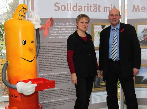 Kampf gegen Aids (Foto: J. Piper) Kampf gegen Aids (Foto: J. Piper)