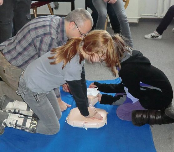 Leben retten (Foto: S. Meyer)