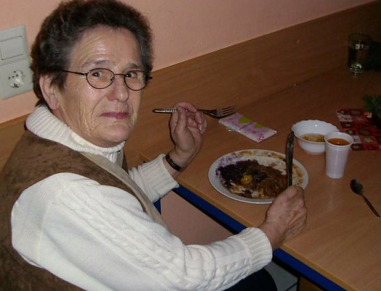 Weihnachtsessen in der Tafel (Foto: T. Wendehost)