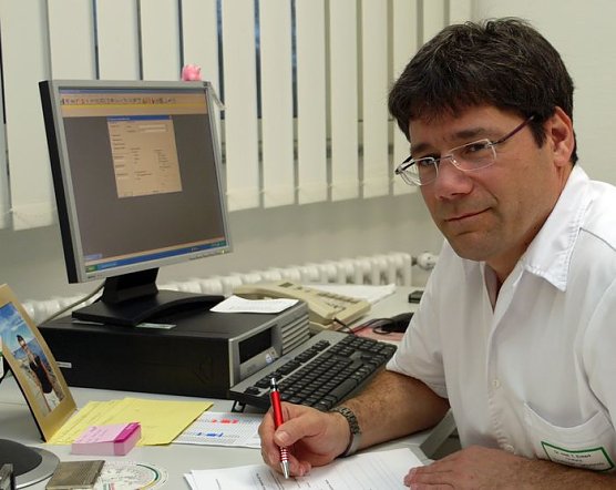 Der Neue - Dr. Tino Eckert (Foto: SHK) Der Neue - Dr. Tino Eckert (Foto: SHK)