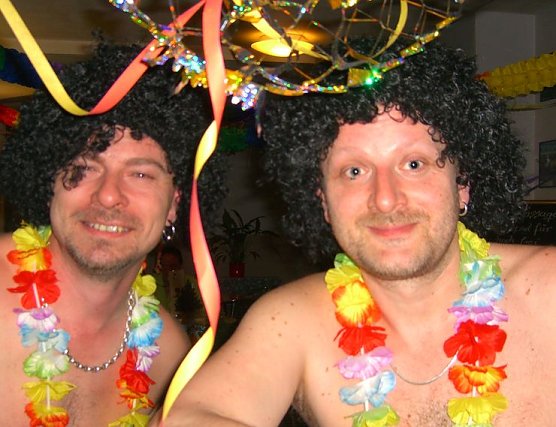 Närrische Sauna (Foto: Badehaus) Närrische Sauna (Foto: Badehaus)