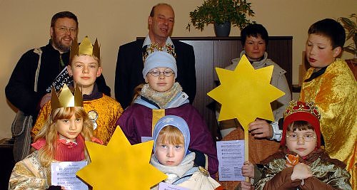 Zu Gast beim Landrat (Foto: Wiethoff)