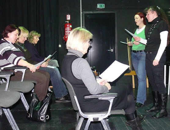 Kanon gesungen (Foto: C. Wille) Kanon gesungen (Foto: C. Wille)