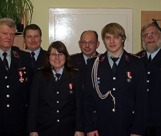 Geehrt und befördert (Foto: privat) Geehrt und befördert (Foto: privat)