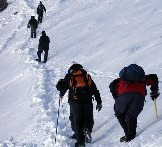 Zum Gipfel (Foto: privat) Zum Gipfel (Foto: privat)