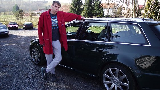 Bild: Der Audi RS 4 mit 381 PS, Baujahr 2000, ist Oliver Ubls bestes Sammlerst&uuml;ck.