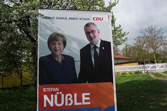 Bild: CDU-Wahlplakat