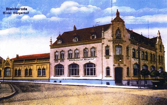 Bild: B&uuml;rgerhof in Bleicherode