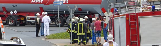 Bild: Explosion in Bleicherode