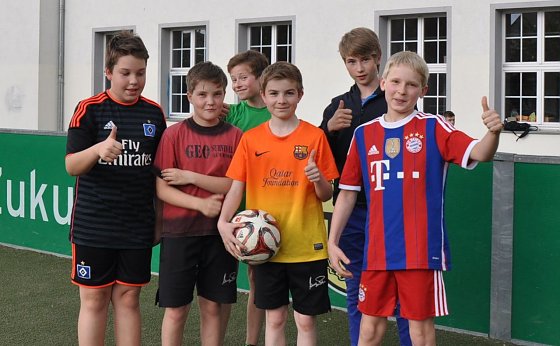 Bild: Die Jungs sind mit dabei