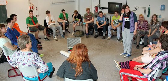 Bild: Rollenspiele geh&ouml;ren zum Pr&auml;ventionsprojekt