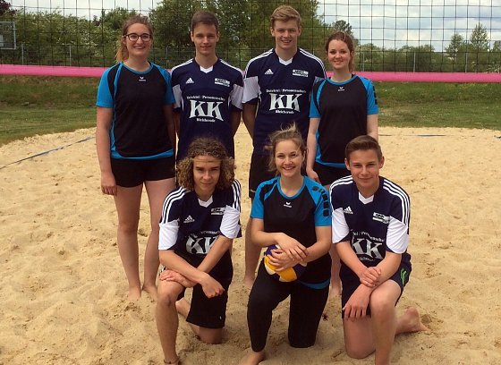 Bild: Volleyball am Kiesteich