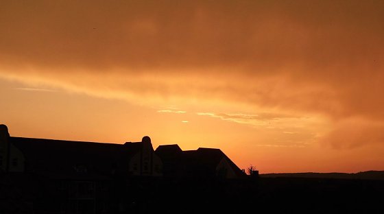 Bild: Sonnenuntergang