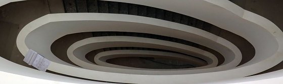 Bild: Treppenhaus in Form einer Ellipse