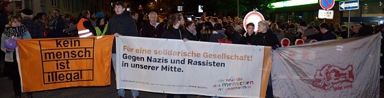 Bild: Zwei Demos in Nordhausen