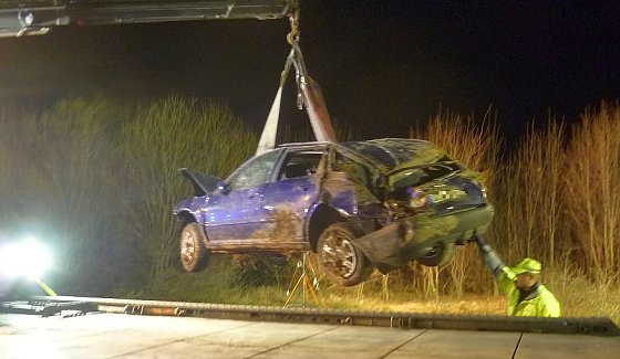Bild: Unfall auf der Autobahn 38