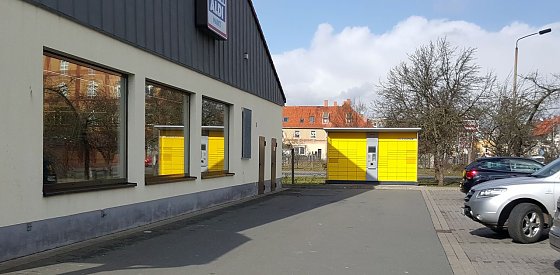 Bild: Ab Mitte M&auml;rz verschwindet die einzige Packstation in Nordhausen